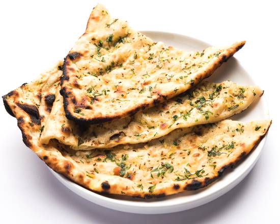 Order Garlic Naan food online from Butter Chicken Snob store, Sunnyvale on bringmethat.com