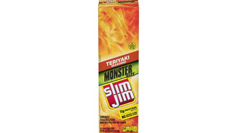 Order Slim Jim Monster Teriyaki food online from Exxon Constant Friendship store, Abingdon on bringmethat.com