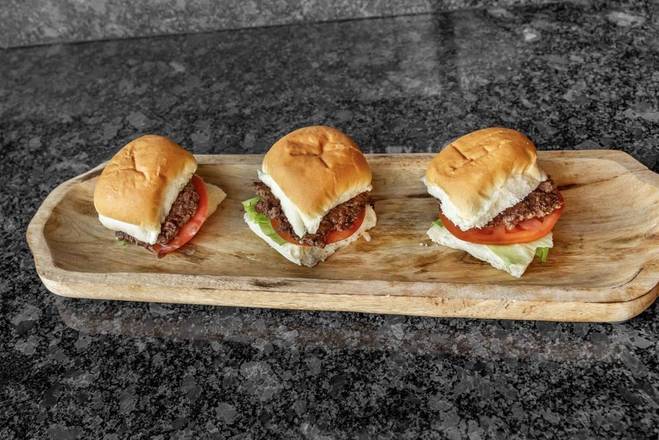 Order Burgers (3 pcs) food online from Burger Pointe &amp; Wings store, Grosse Pointe on bringmethat.com