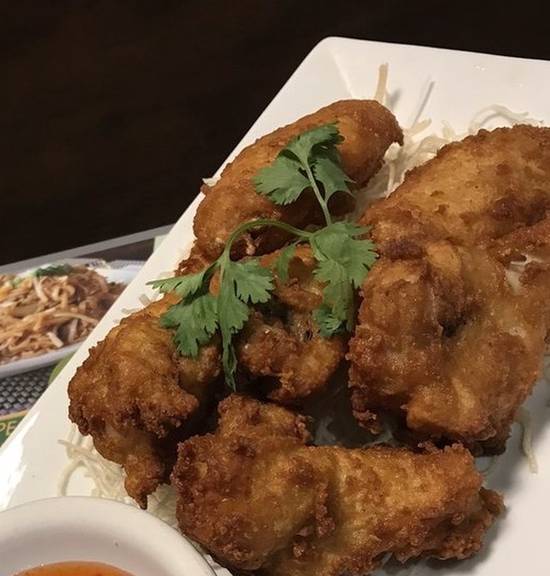 Order Chicken Wings (6) food online from Aroy Thai Kitchen store, Las Vegas on bringmethat.com