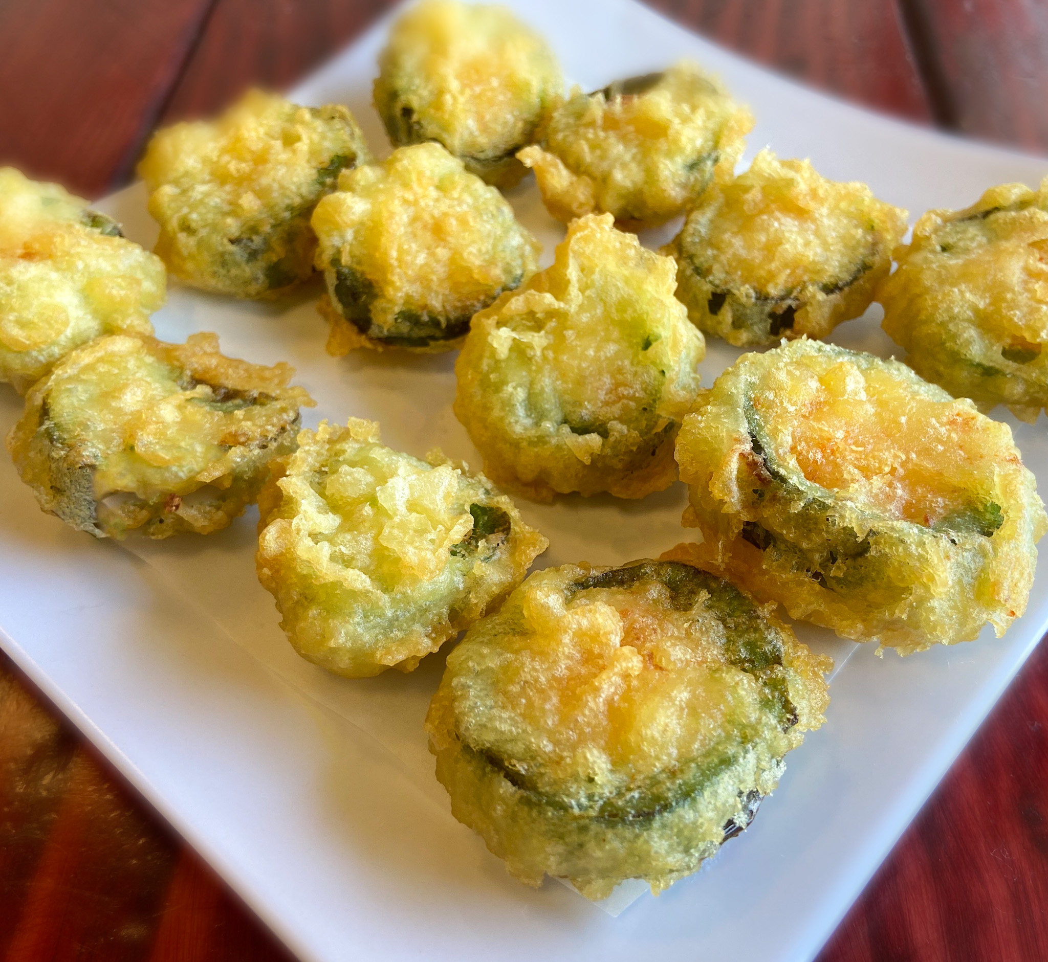 Order Jalapeno Kani Poppers food online from Meshuga 4 Sushi - N. La Brea Ave. store, Los Angeles on bringmethat.com