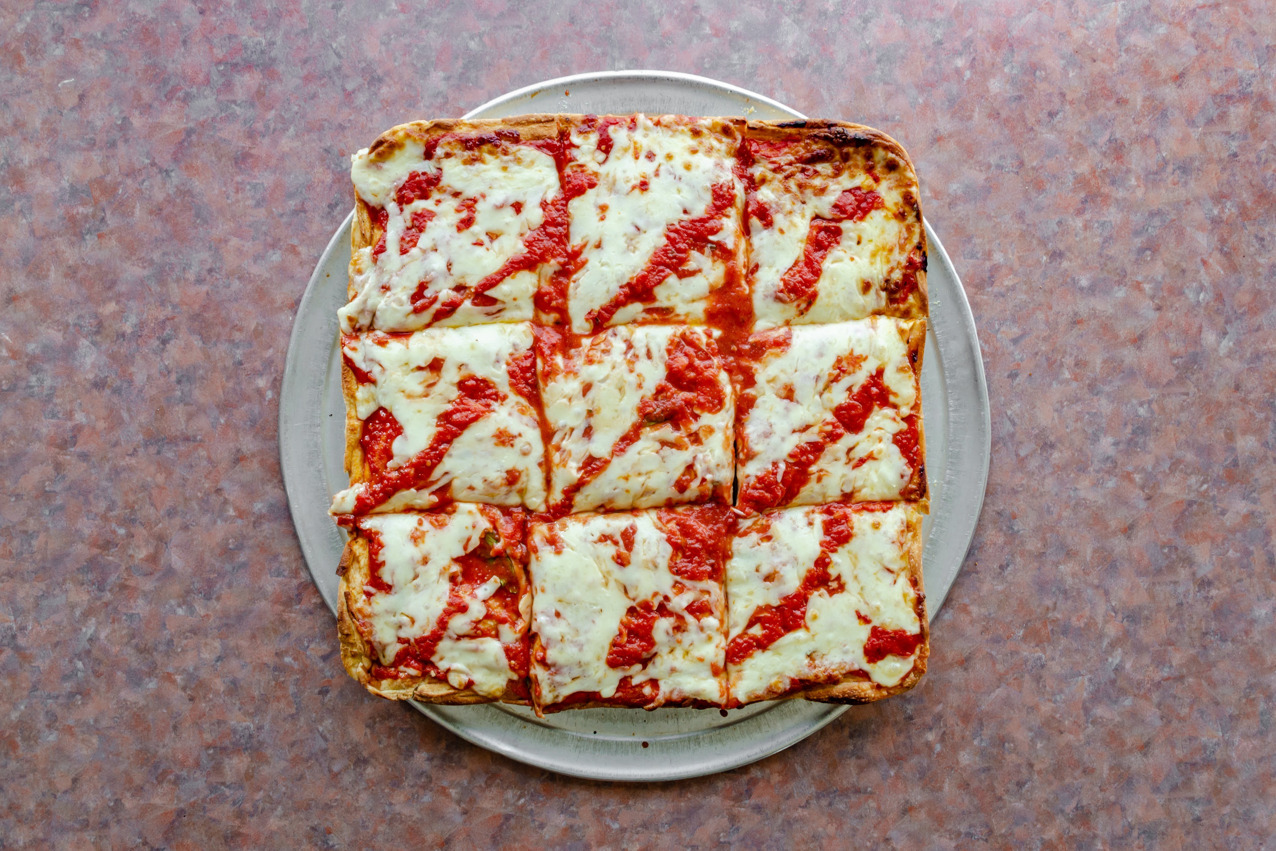 Order Sicilian Cheese Pizza - Pizza food online from Frank's Pizza & Italian Restaurant store, Blairstown on bringmethat.com