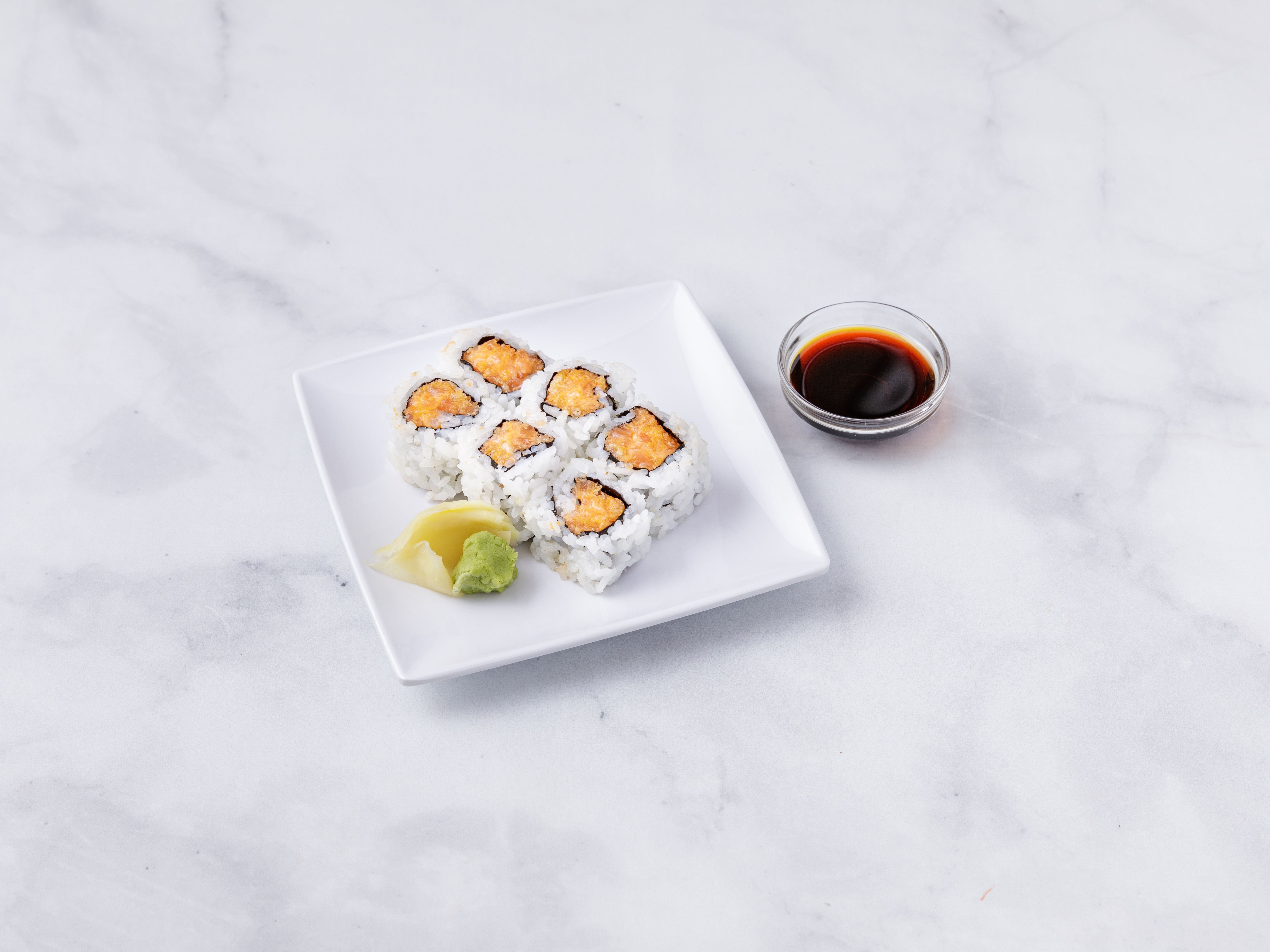 Order Spicy Salmon Roll food online from Sushi Room Japanese Cuisine store, New Brunswick on bringmethat.com