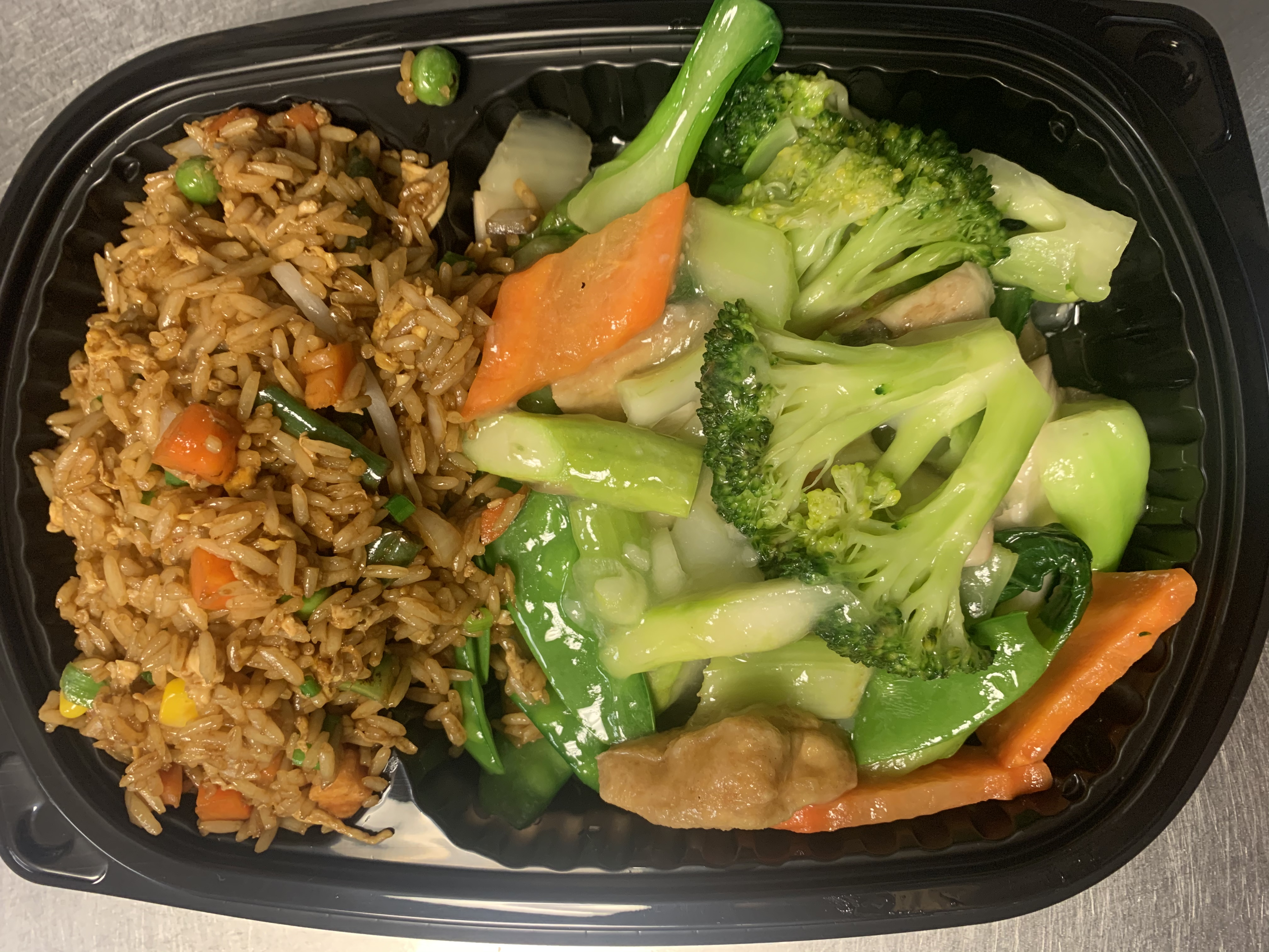 Order A1. Lunch Vegetarian's Delight素什锦（午）  AK food online from Jin Fine Asian Cuisine store, Brookline on bringmethat.com