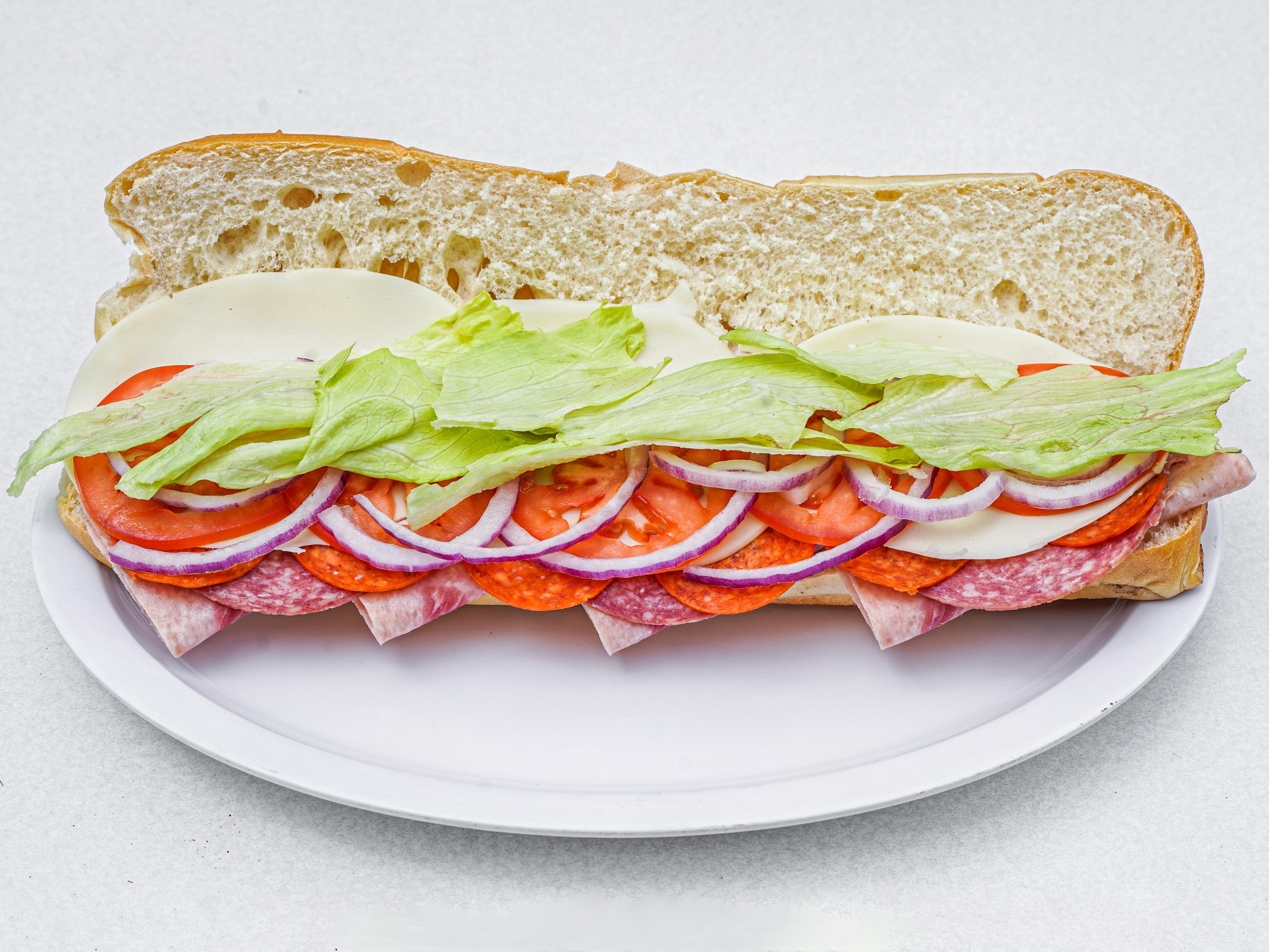 Order Italian Sub food online from Peppoli's Pizza & Philly Steaks store, San Diego on bringmethat.com