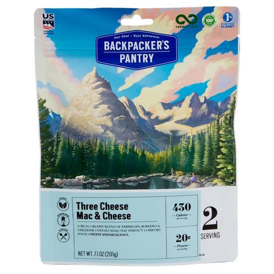 Order Backpackers Pantry Three Cheese Mac & Cheese 7.1oz food online from Everyday Needs By Gopuff store, Littleton on bringmethat.com
