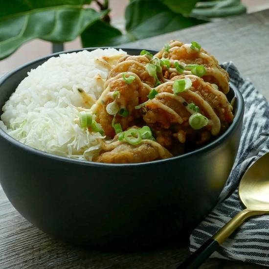Order JFC Rice Bowl food online from Fukuryu Ramen store, Upper Arlington on bringmethat.com
