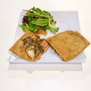 Order Lox Crepe food online from Crave Cafe store, West Hills on bringmethat.com