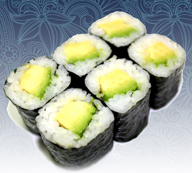 Order Avocado Veggie Roll food online from Akira Sushi store, Clackamas on bringmethat.com