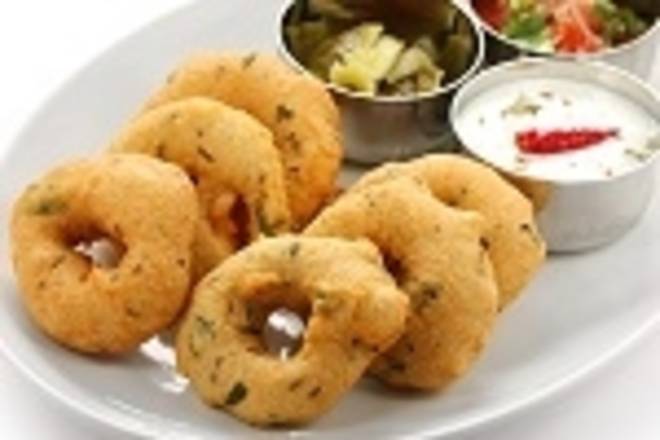 Order Medhu Vada food online from Mintt Indian Cuisine store, Pittsburgh on bringmethat.com