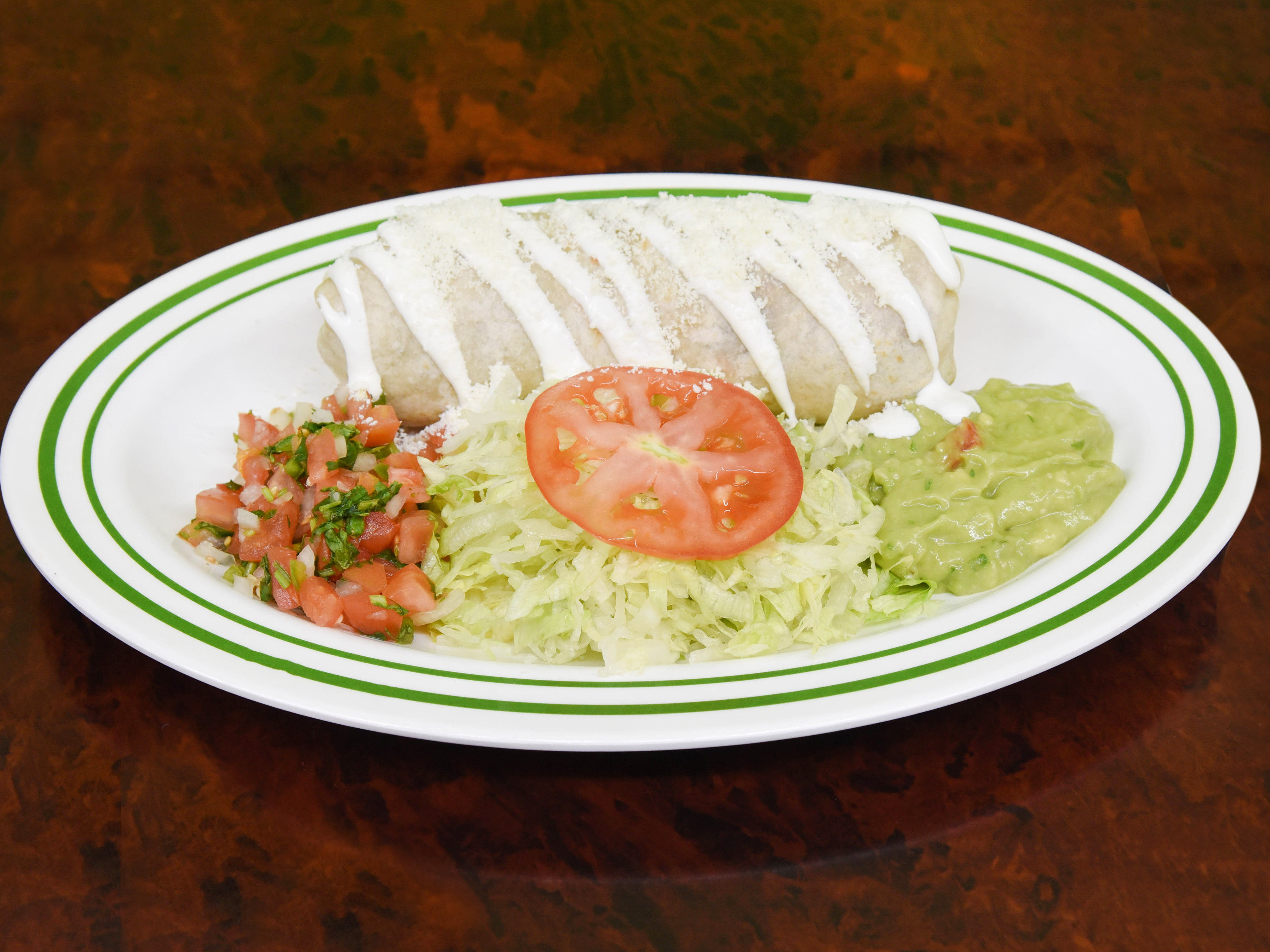Order Bistec Burrito food online from Nuevo Azteca store, Bronx on bringmethat.com