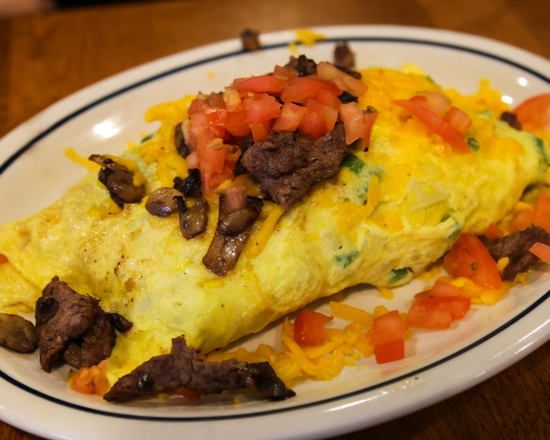 Order Steak Omelette food online from Mexican Omelette Bar store, Woodland on bringmethat.com