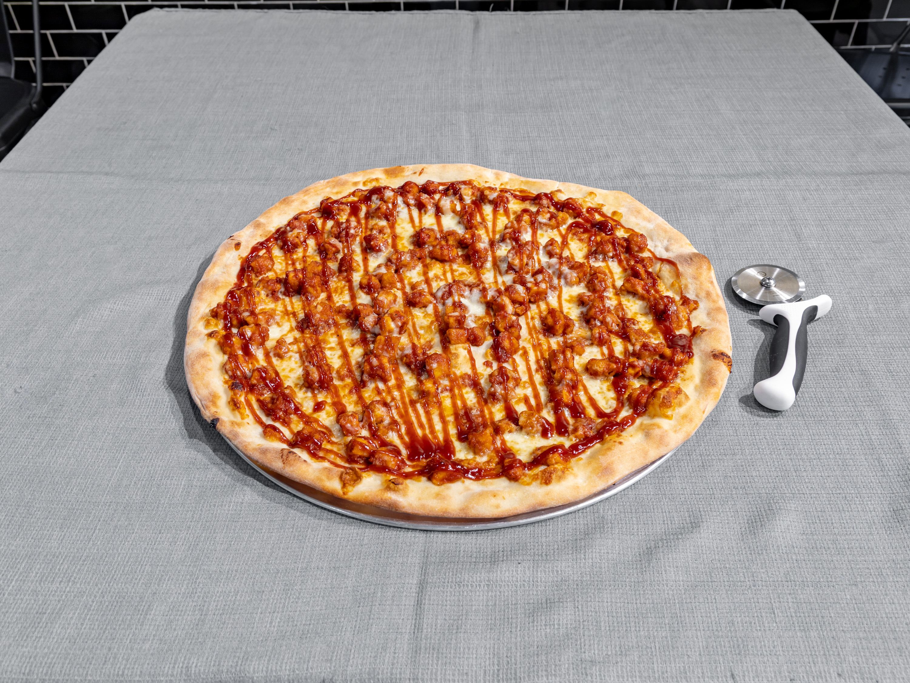Order BBQ Chicken Pizza Pie food online from Carnegie Pizza store, New York on bringmethat.com