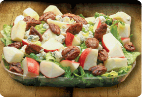 Order Apple Harvest Salad food online from Mm! Mm! Pizza store, Pittsburgh on bringmethat.com