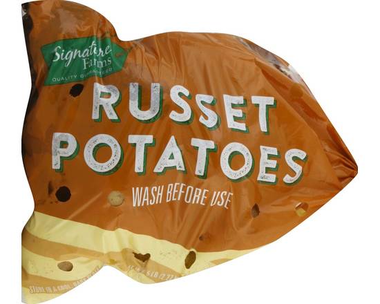 Order Signature Farms · Russet Potatoes (5 lbs) food online from Albertsons store, Hillsboro on bringmethat.com