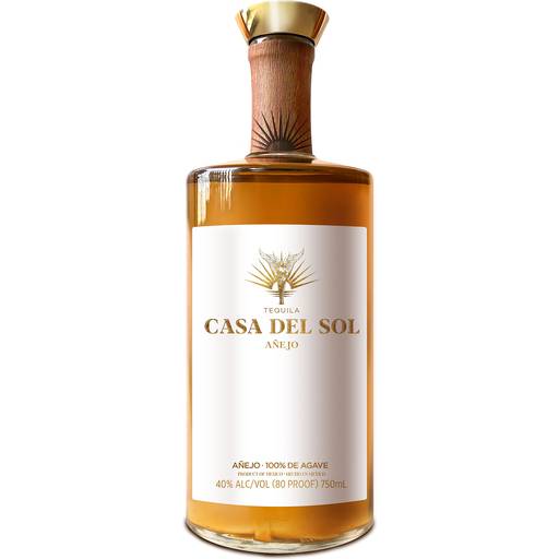 Order Casa Del Sol Anejo Tequila (750 ML) 138259 food online from BevMo! store, Paso Robles on bringmethat.com