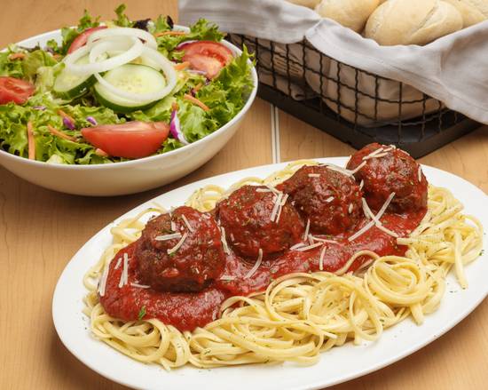 Order Family Size Spaghetti & Meatballs food online from Kings Family store, Monroeville on bringmethat.com