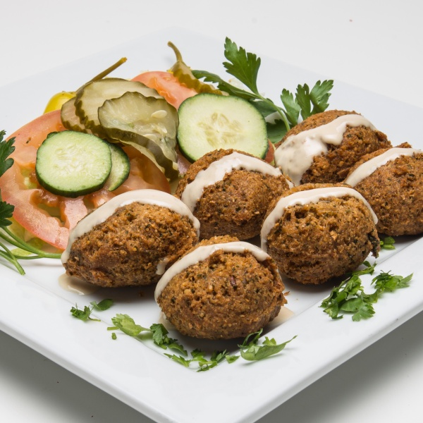 Order Falafel Plate food online from Ikram Grill store, Fountain Valley on bringmethat.com
