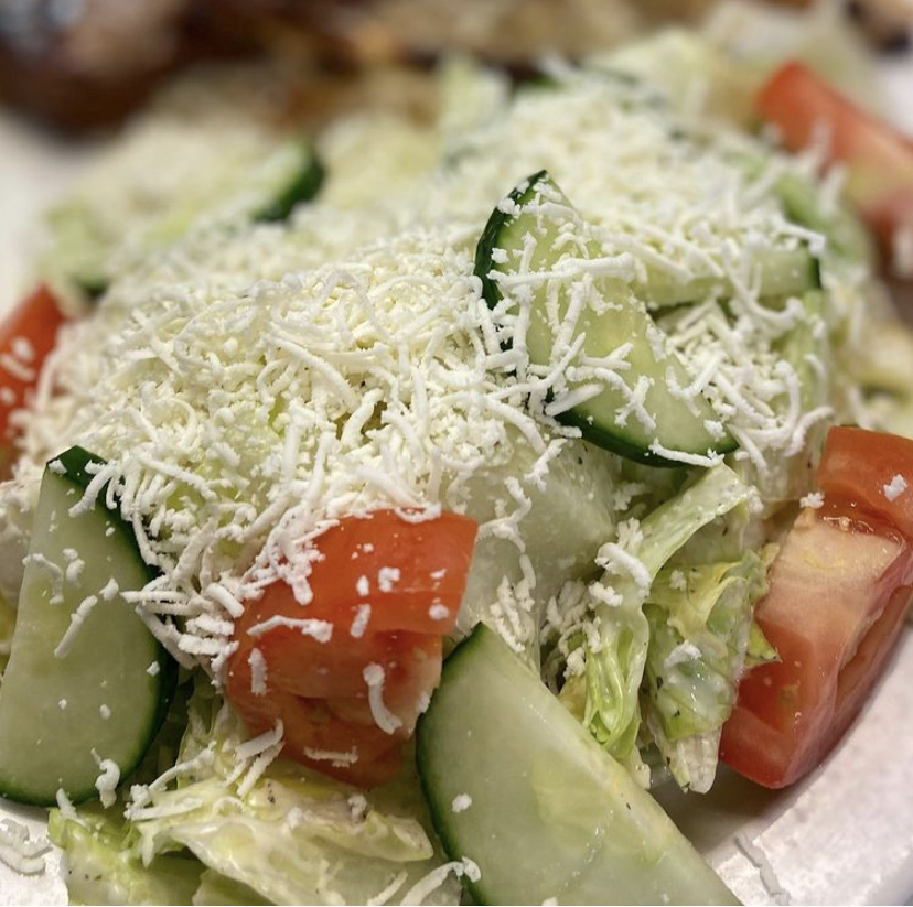 Order Regular Mediterranean Salad food online from Mediterranean Grill store, Pittsburgh on bringmethat.com