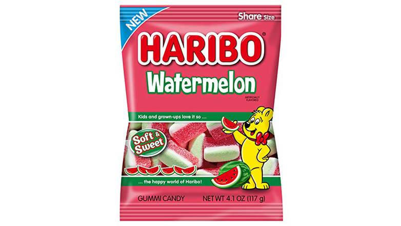 Order Haribo Gummi Candy Watermelon food online from Trumbull Mobil store, Trumbull on bringmethat.com