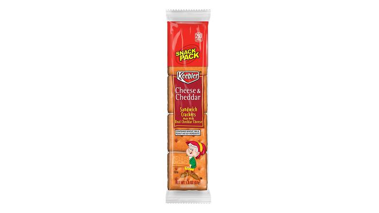 Order Keebler Cheese & Cheddar Sandwich Crackers food online from Trumbull Mobil store, Trumbull on bringmethat.com