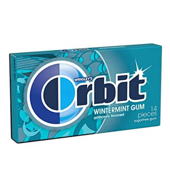 Order Orbit Wintermint Gum food online from Deerings Market store, Traverse City on bringmethat.com