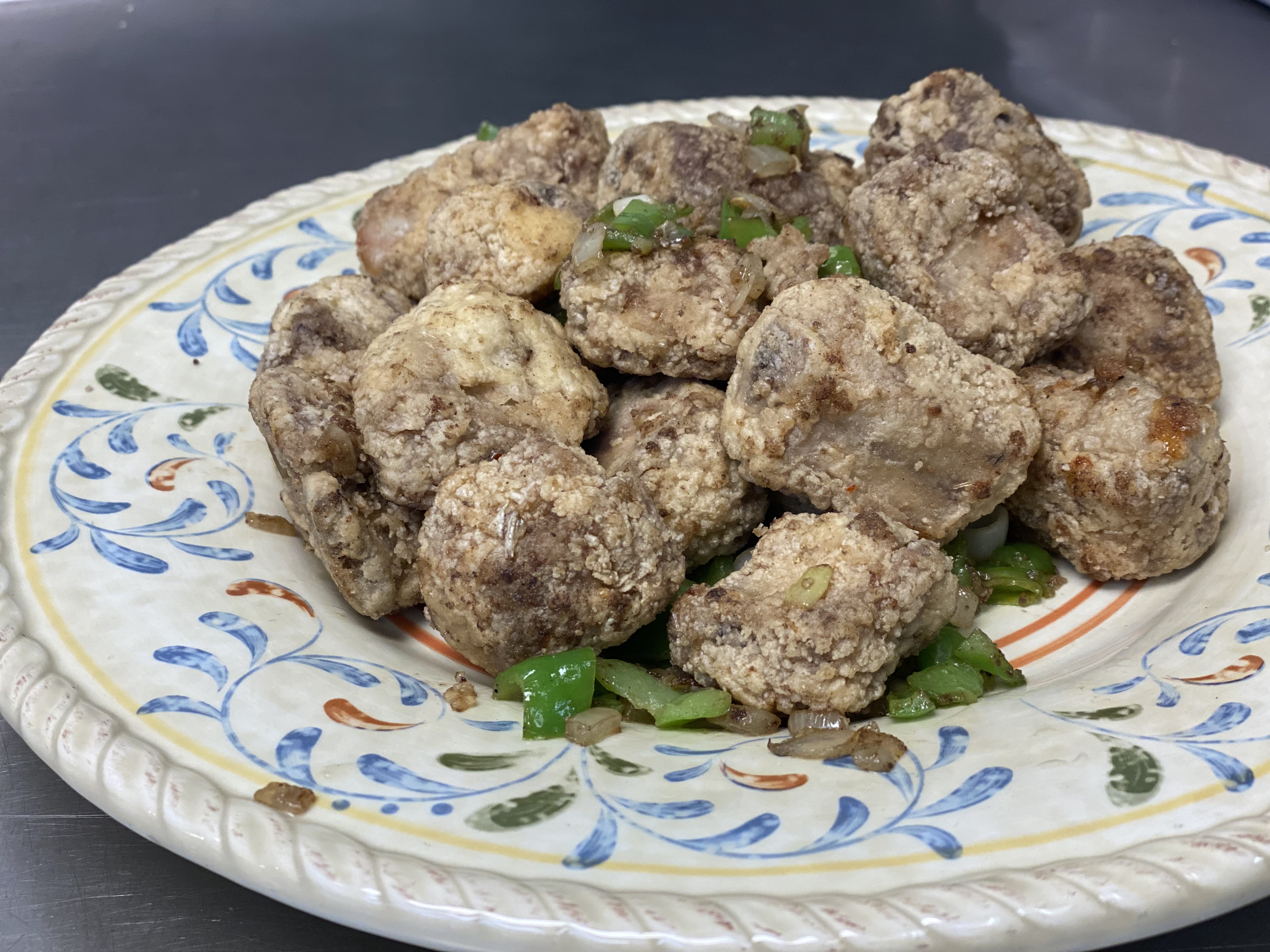 Order NU14. Salt & Pepper Pork Ribs 椒鹽排骨 food online from Uncle Chen Primetime store, State College on bringmethat.com