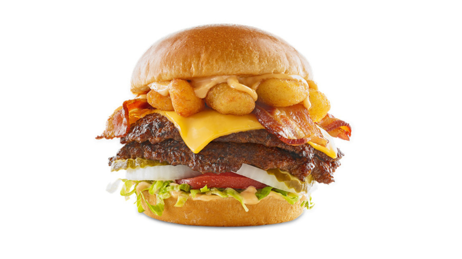 Order Cheese Curd Bacon Burger food online from Buffalo Wild Wings store, Littleton on bringmethat.com