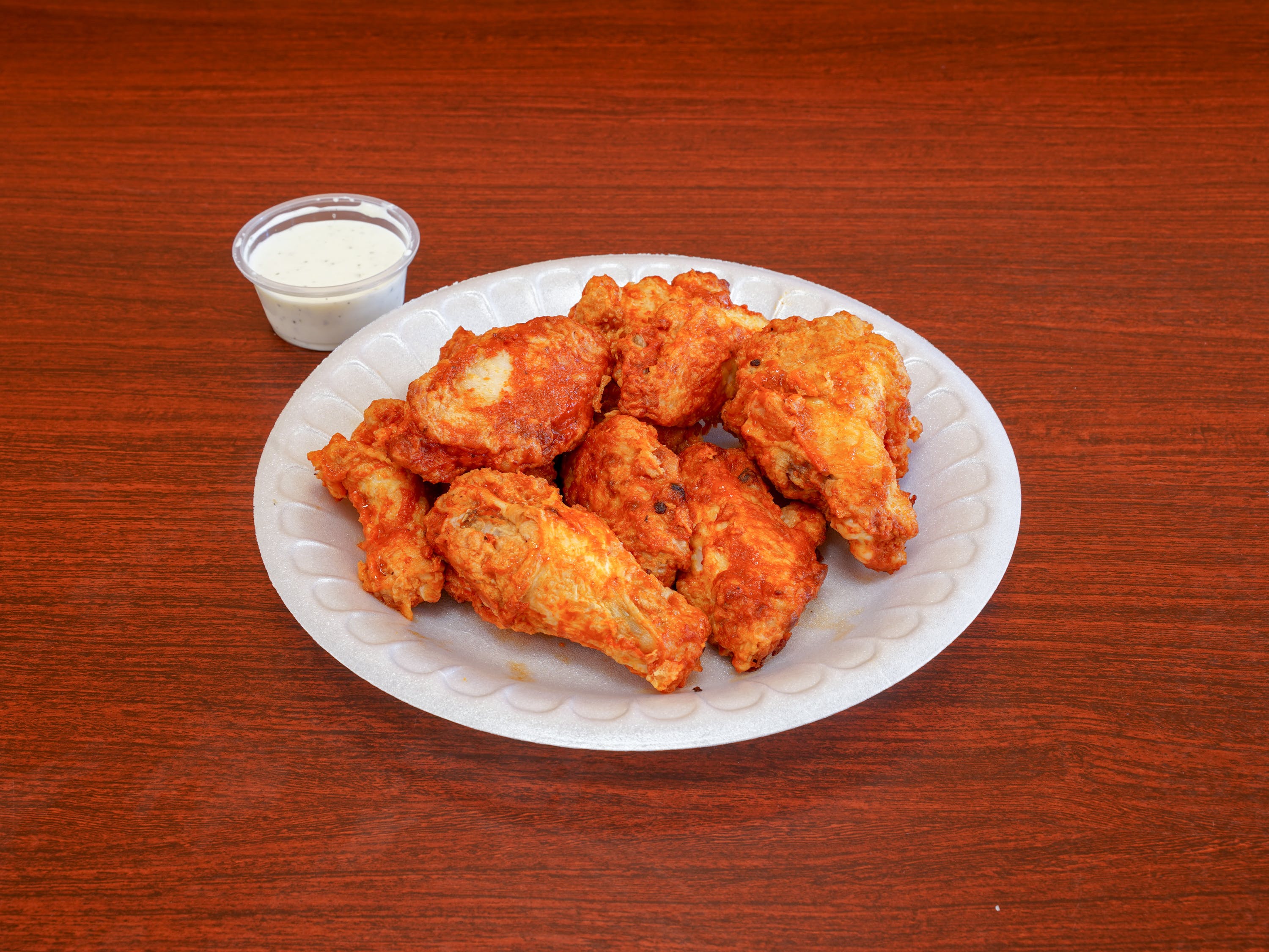 Order Bone-In Wings - 6 Pieces food online from Star Pizza store, Suisun City on bringmethat.com
