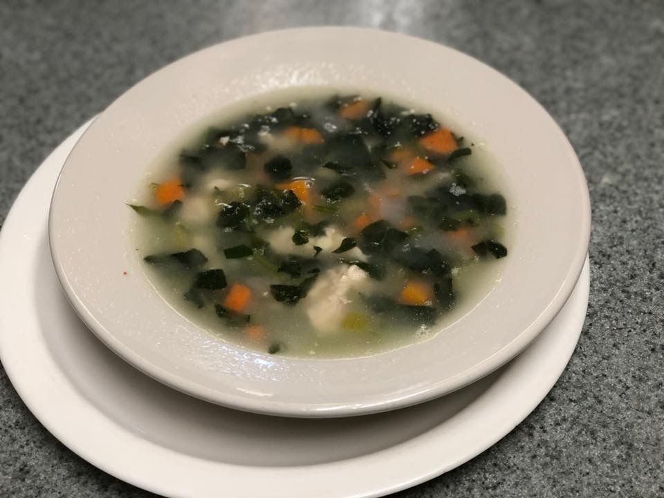Order Chicken Veggie Soup food online from Granite Street Cafe store, Quincy on bringmethat.com