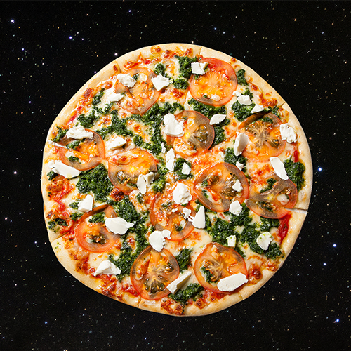 Order Intergalactic Chicken Pesto Pizza food online from Bitcoin Pizza store, Scottsdale on bringmethat.com