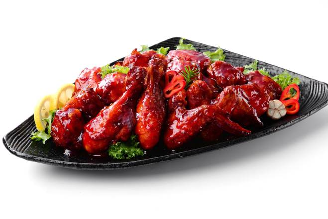 Order Red Burn Chicken (Half) food online from Vons Chicken store, Vallejo on bringmethat.com
