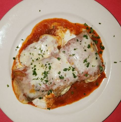 Order Eggplant Rollatini food online from Prima Pasta & Cafe store, Howard Beach on bringmethat.com