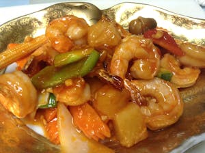 Order D3. Sweet & Sour Shrimp food online from Bua Thai Restaurant store, Old Orchard Beach on bringmethat.com