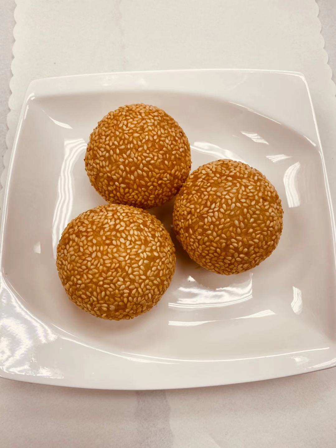 Order 15a. Deep-Fried Sesame Ball  煎堆仔 food online from Dim Sum Bistro store, San Francisco on bringmethat.com