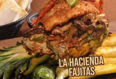 Order La Hacienda Fajitas for One food online from La Hacienda store, McDonough on bringmethat.com