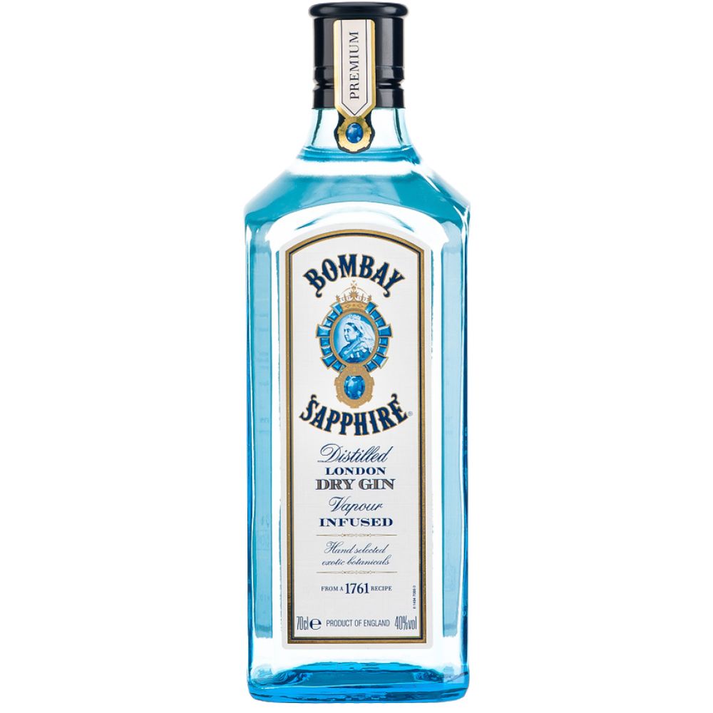 Order Bombay Sapphire Gin 750 ml. food online from Mirage Wine & Liquor store, Palm Springs on bringmethat.com