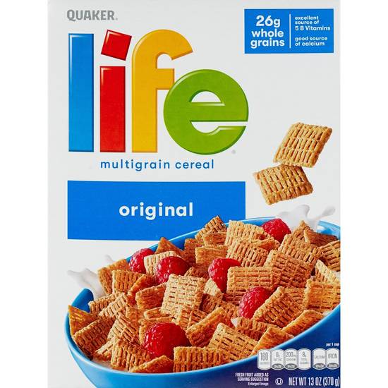 Order Quaker Life Original Multigrain Cereal, 13 OZ food online from CVS store, Tulsa on bringmethat.com