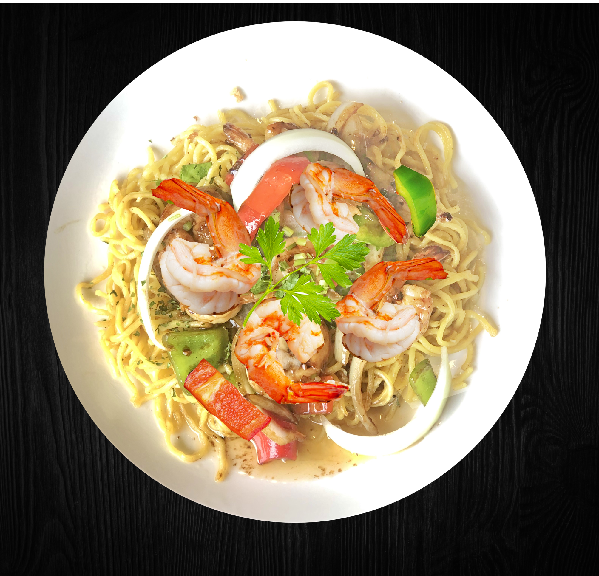 Order Shrimp Garlic Noodle - Mì Tỏi Tôm  food online from Pho House 99 store, Garden Grove on bringmethat.com