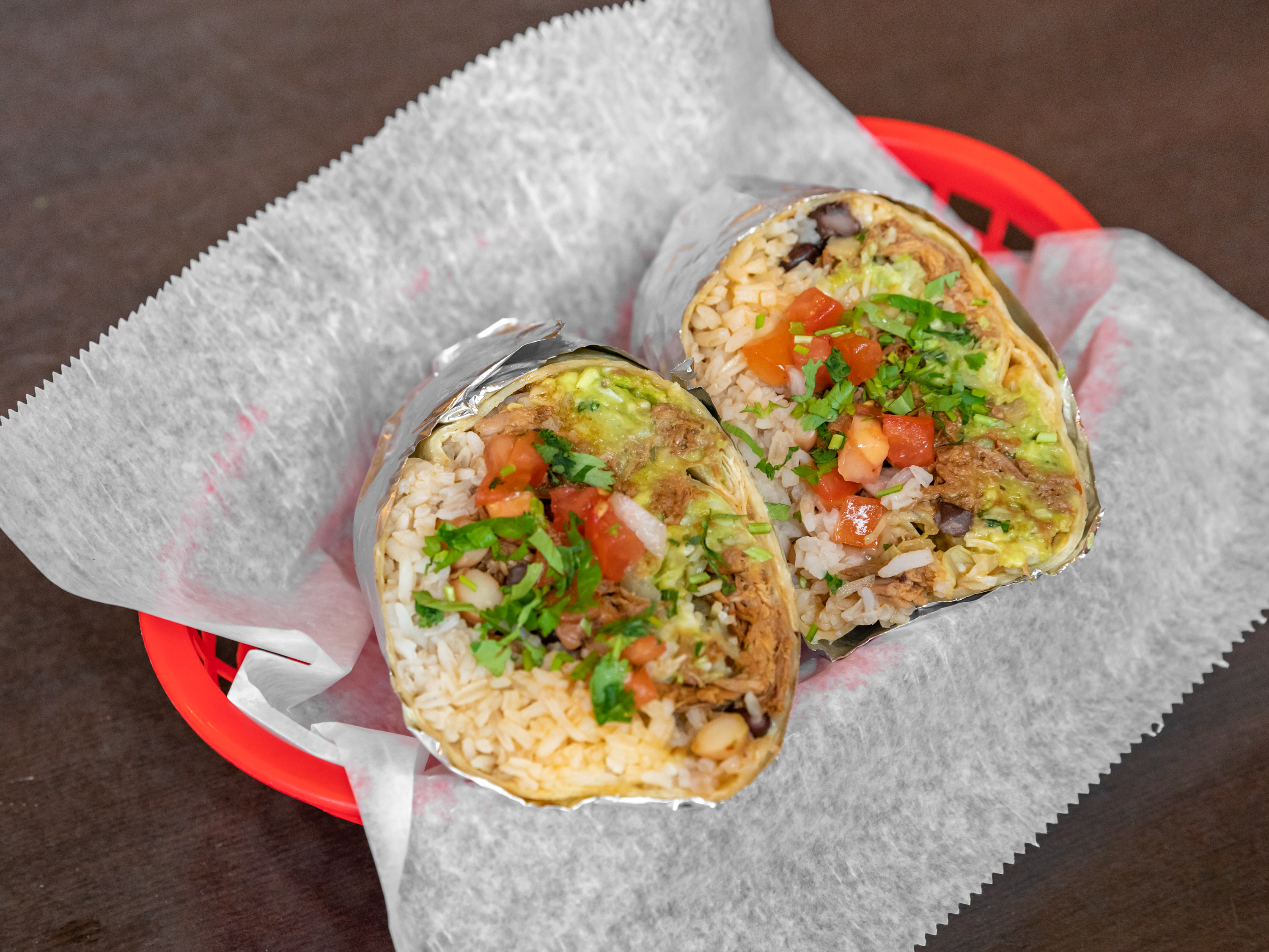 Order Chicken Burrito food online from Cali-Ritos store, New Bedford on bringmethat.com