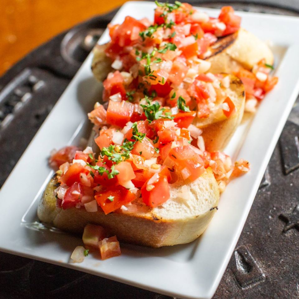 Order Tomato Bruschetta food online from 311 Wine House store, St. Peters on bringmethat.com