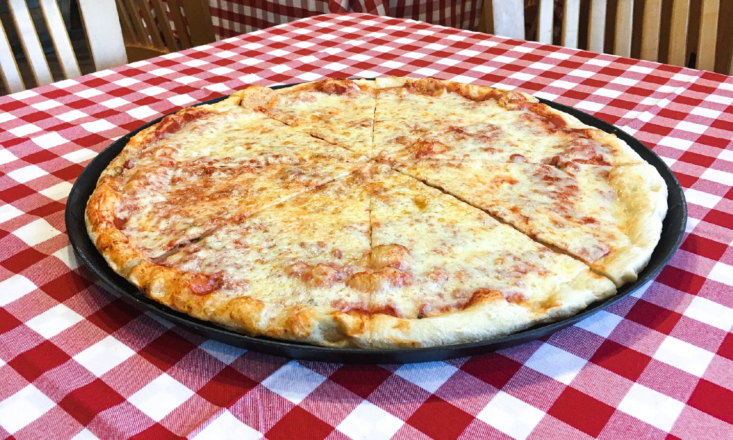 Order Cheese Pizza - 12" food online from Po Po Trattoria Pizzeria store, San Antonio on bringmethat.com