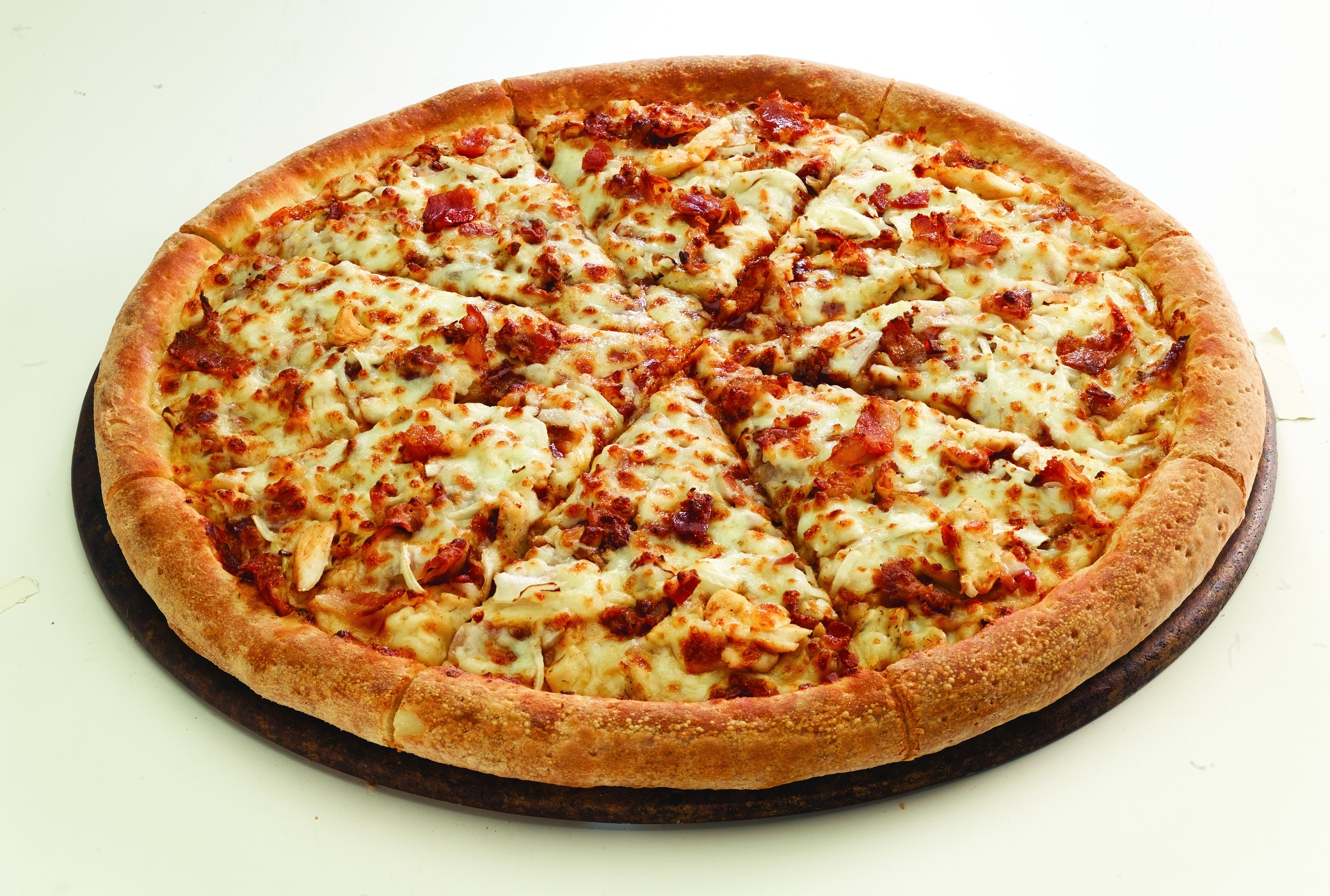 Order BBQ Chicken and Bacon Pizza food online from Papa Johns store, Modesto on bringmethat.com