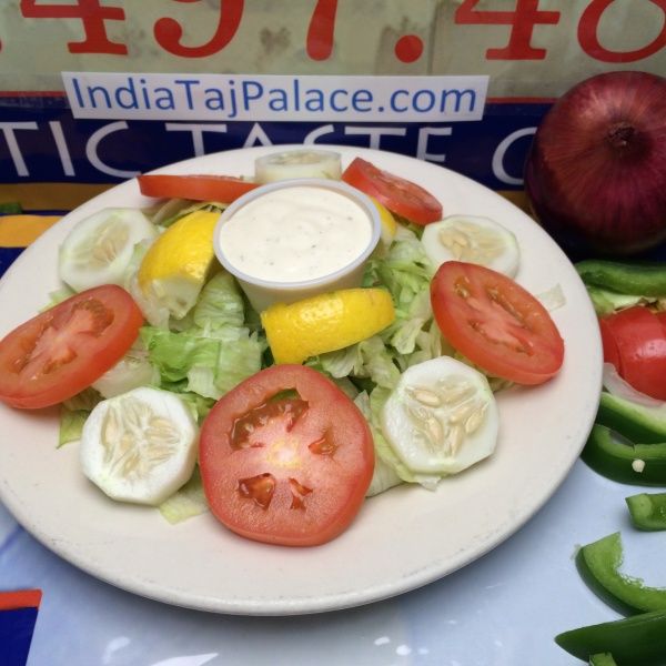 Order K3. Mixed Green Salad food online from India Taj Palace store, San Antonio on bringmethat.com