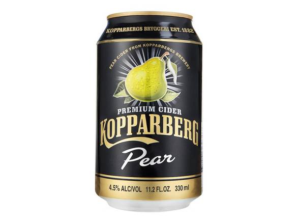 Order Kopparberg Pear Cider - 4x 11.2oz Cans food online from Eagle Liquor & Wine store, Chattanooga on bringmethat.com