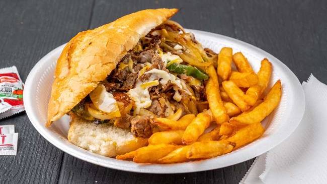 Order Philly Cheese Steak food online from American Kitchen store, Norman on bringmethat.com