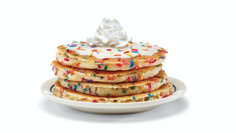 Order Cupcake Pancakes food online from Ihop store, Norfolk on bringmethat.com