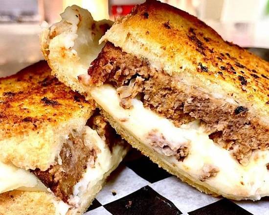 Order #34 The Patty Melt Burger food online from Menches Brothers store, Uniontown on bringmethat.com