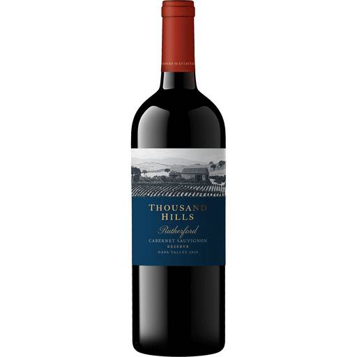 Order Thousand Hills Rutherford Cabernet Sauvignon (750 ML) 140037 food online from Bevmo! store, Torrance on bringmethat.com