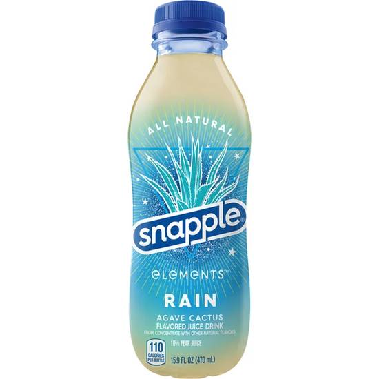 Order Snapple Elements Rain Agave Cactus Bottle food online from Pepack Sunoco store, Peapack on bringmethat.com